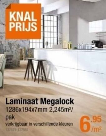 Cevo Laminaat megalock aanbieding