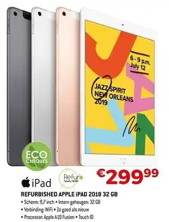 Refurbished apple ipad 2018 32 gb