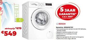 Exellent Bosch wasmachine - bowan28273fg aanbieding