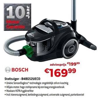 Bosch stofzuiger - b4bgs2ueco