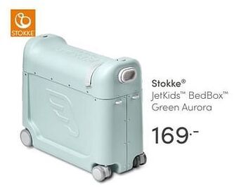 Baby & Tiener Stokke jetkids bedbox green aurora aanbieding