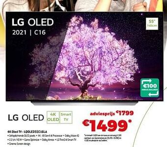 Exellent Lg 4k oled tv - lqoled55c16la aanbieding
