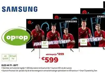 Exellent Samsung qled 4k tv - q67t 50`` aanbieding
