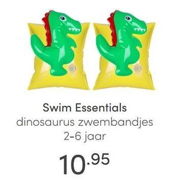 Baby & Tiener Swim essentials dinosaurus zwembandjes aanbieding