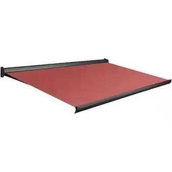 Brico Domasol zonnetent manueel ’Factor 10-A’ rood 500 x 300 cm aanbieding
