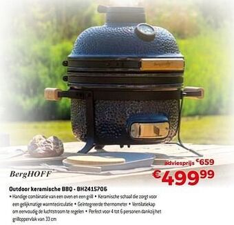 Berghoff outdoor keramische bbq - bh2415706