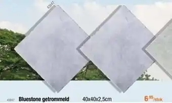 Bluestone getrommeld