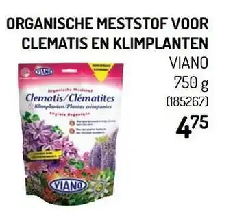 Oh Green Organische meststof voor clematis en klimplanten viano aanbieding