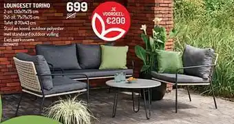 Loungeset torino