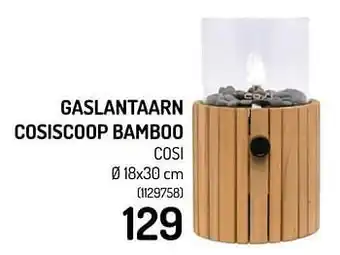 Oh Green Gaslantaarn cosiscoop bamboo cosi aanbieding