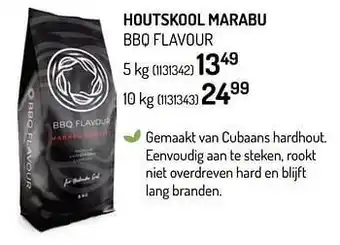 Oh Green Houtskool marabu bbq flavour aanbieding
