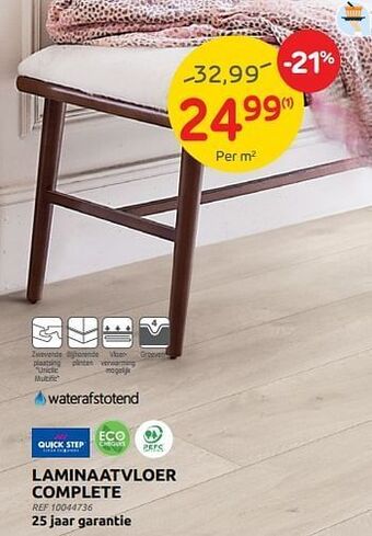 Brico Laminaatvloer complete aanbieding