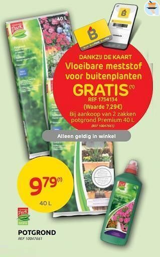 Brico Potgrond aanbieding