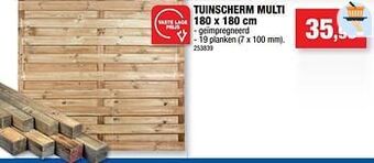 Hubo Tuinscherm multi aanbieding