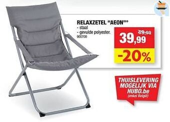 Hubo Relaxzetel aeon aanbieding