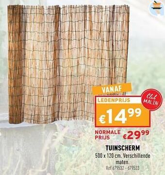 Trafic Tuinscherm aanbieding
