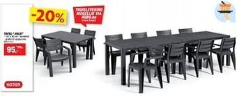 Hubo Tafel julie aanbieding
