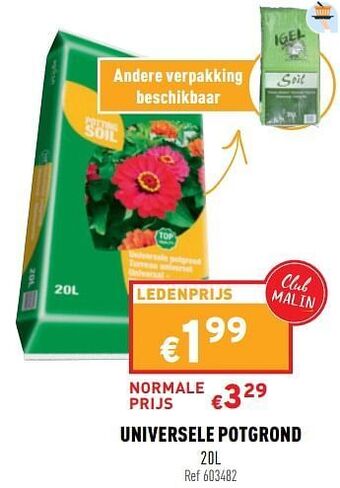 Trafic Universele potgrond aanbieding