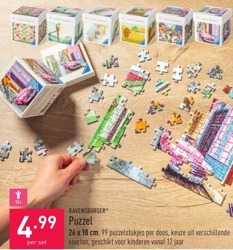 ALDI Ravensburger Puzzel aanbieding