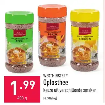 ALDI Westminster Oplosthee aanbieding