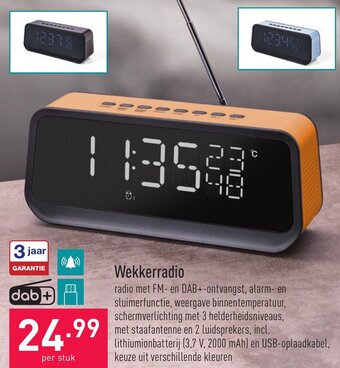 ALDI Wekkerradio aanbieding