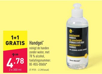 ALDI Handgel aanbieding