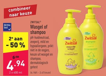 Zwitsal Wasgel of shampoo
