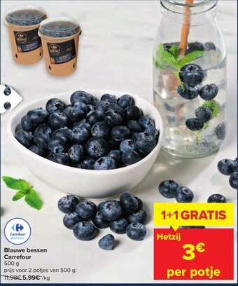 Carrefour Blauwe bessen Carrefour aanbieding