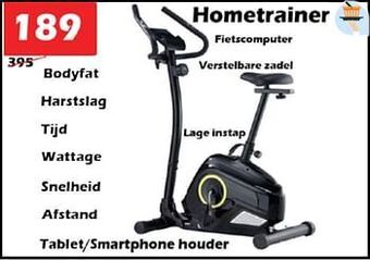 iTEK Hometrainer aanbieding