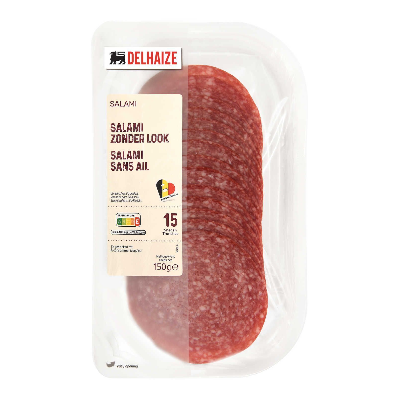 Salami Zonder Look promotie bij Delhaize