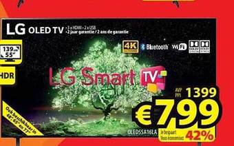ElectroStock Lg Oled Smart Tv aanbieding