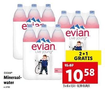 Lidl Mineraalwater aanbieding