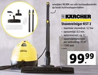 Lidl Kärcher stoomreiniger kst 2 aanbieding