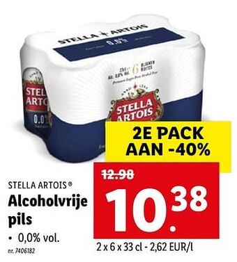 Lidl Alcoholvrije pils aanbieding