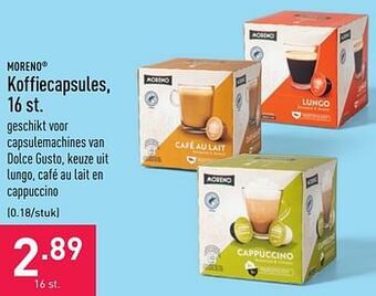 ALDI Koffiecapsules aanbieding