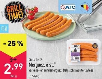 ALDI Merguez aanbieding