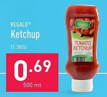 ALDI Ketchup aanbieding