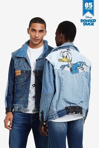 Iconic Jacket Donald Duck - BLACK - XS