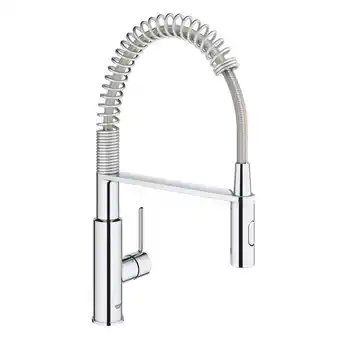 Sawiday Grohe Get 1-gats keukenkraan met professionele handdouche chroom TWEEDEKANS aanbieding