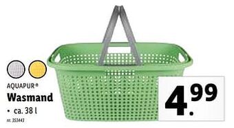 Lidl Wasmand aanbieding