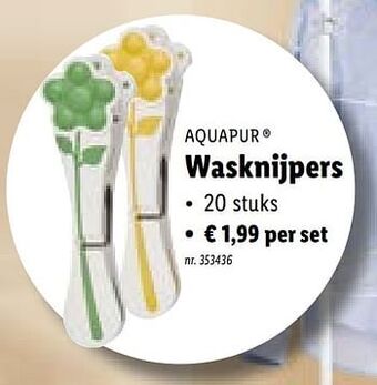 Lidl Wasknijpers aanbieding