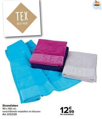 Carrefour Strandlaken aanbieding