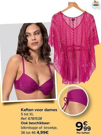 Carrefour Kaftan voor dames aanbieding