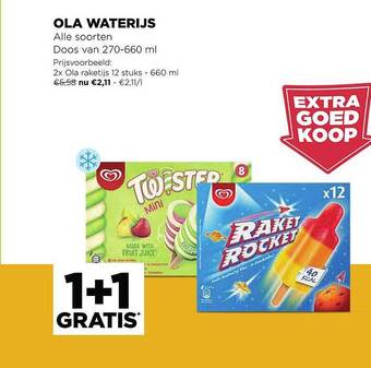 Jumbo Ola Waterijs aanbieding