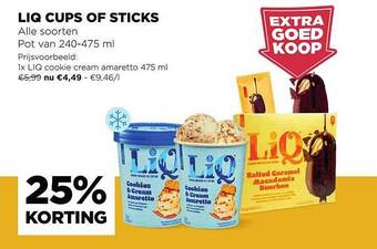 Jumbo Liq Cups Of Sticks aanbieding