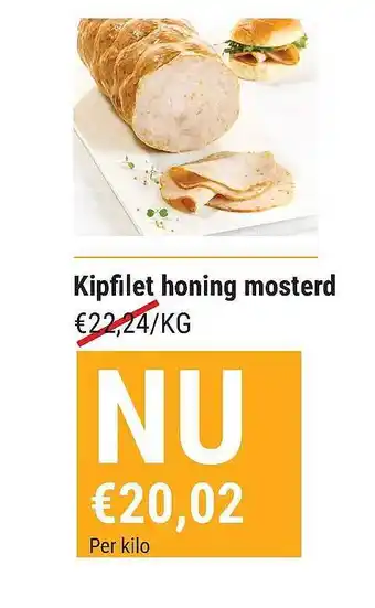 Vleesmeester Kipfilet Honing Mosterd aanbieding