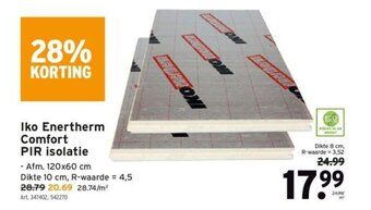 GAMMA Iko Enertherm Comfort PIR isolatie aanbieding