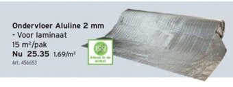 GAMMA Ondervloer Aluline 2 mm aanbieding