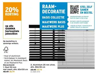 GAMMA Hout 50mm mat zwart, 60x130cm aanbieding