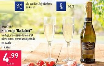 ALDI Prosecco ballaturi aanbieding